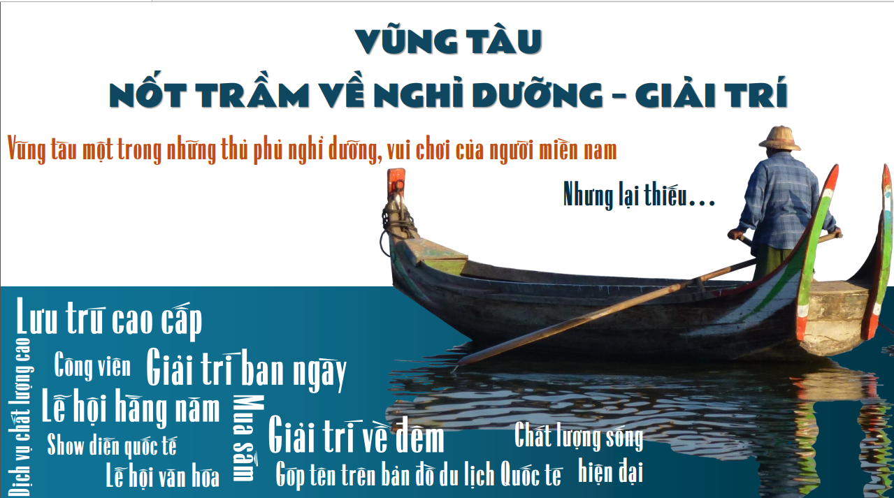 Vũng Tàu đang phát triển về nghỉ dưỡng - giải trí